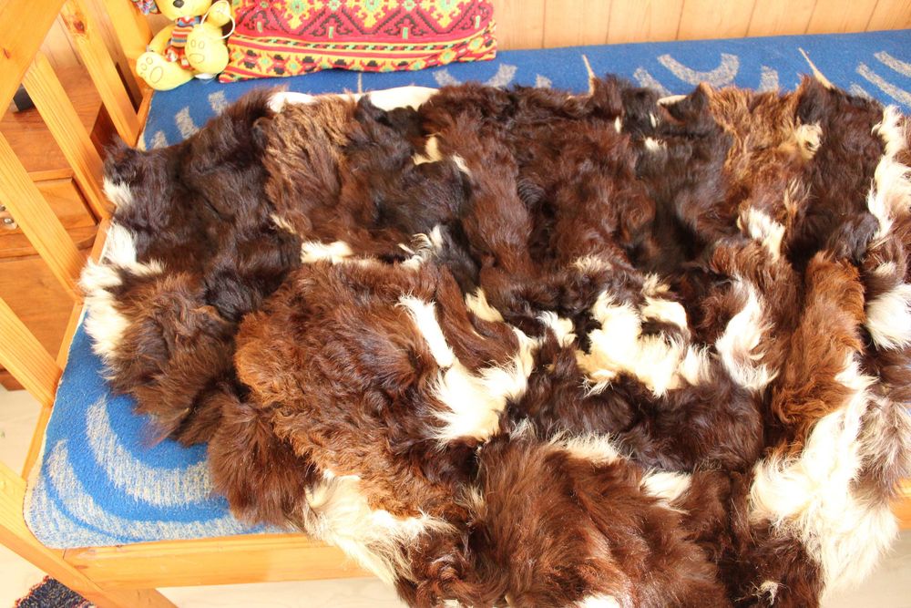 Естествени животински кожи за декорация