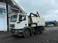 Camion maturatoare  Man TGM 18.240 , 2010 , aspirator , bazin de apa