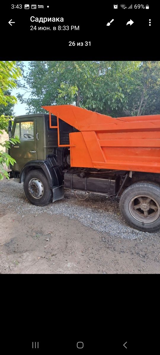 Kamaz samosval 5511