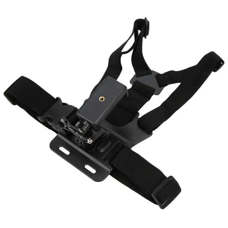 Стойка за гърди - Нагръдник за мобилни телефони и екшън камери GOPRO