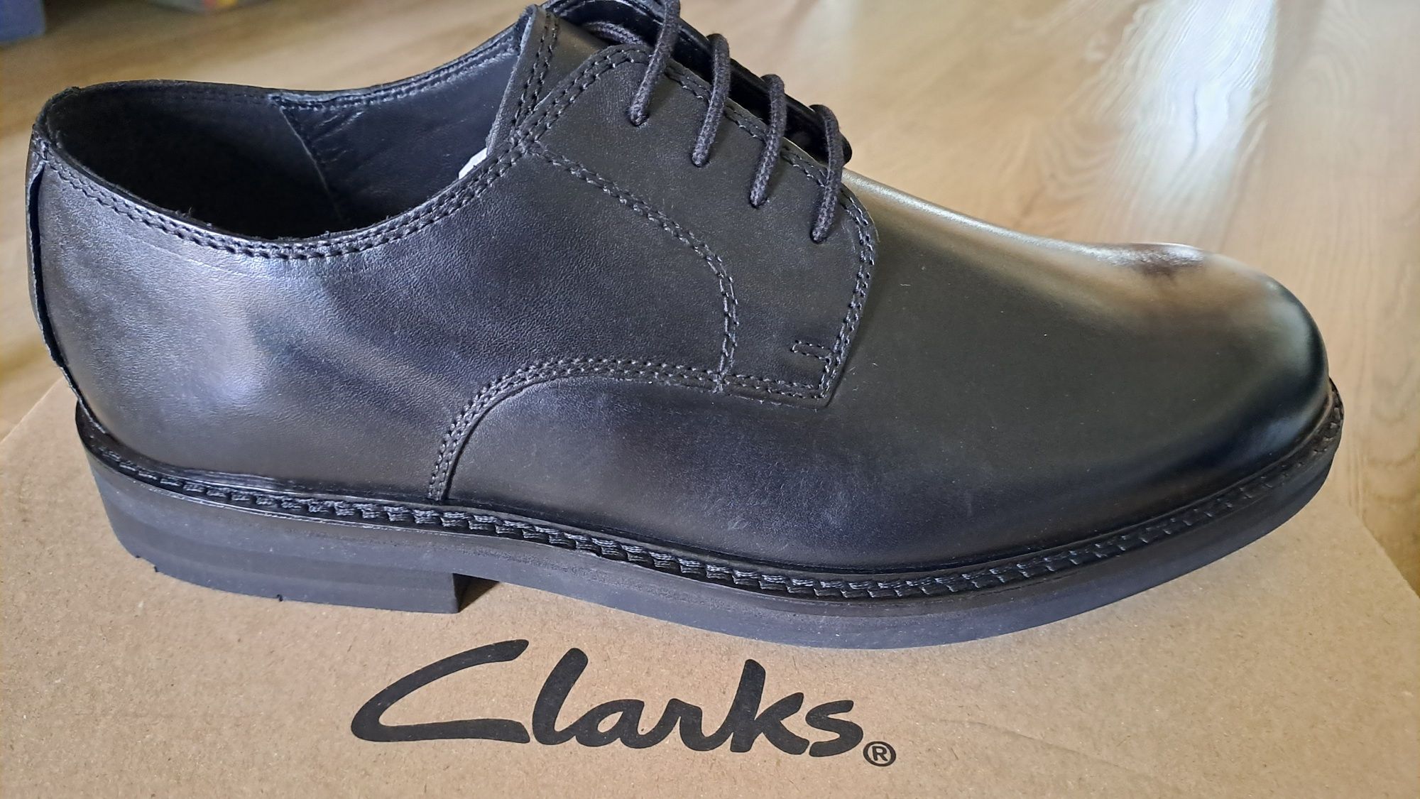 Мъжки кожени обувки Geox,Clarks,Florsheim,Rockport-номер 45;44.5