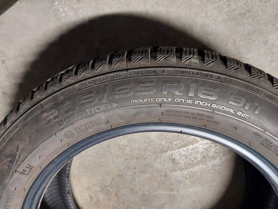 Cauciucuri iarna Nokian 205/55/16 dot 41/2018
