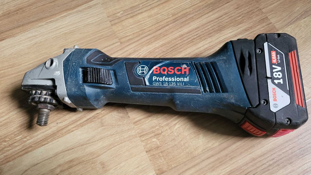 BOSCH GWS 18-125 V-LI Polizor unghiular Profesional + acumulator 4Ah