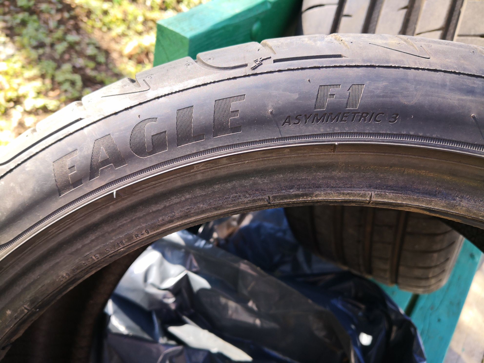 Спорт пакет 225 40 18 и 245 35 18 Goodyar Egle F1 asymetric