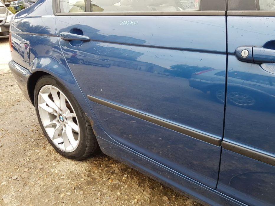 Usa / Portiera Dreapta Spate BMW Seria 3 E46 1997 - 2005 Cod Culoare Topasblau