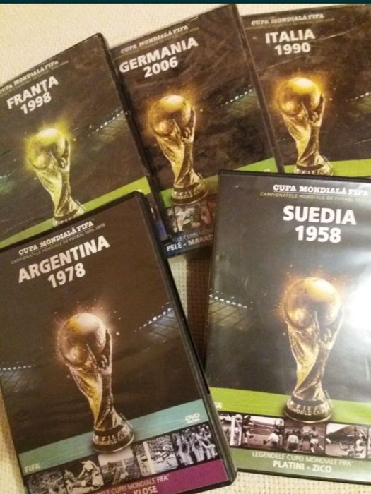 DVD-URI Legendele Cupei Mondiale.