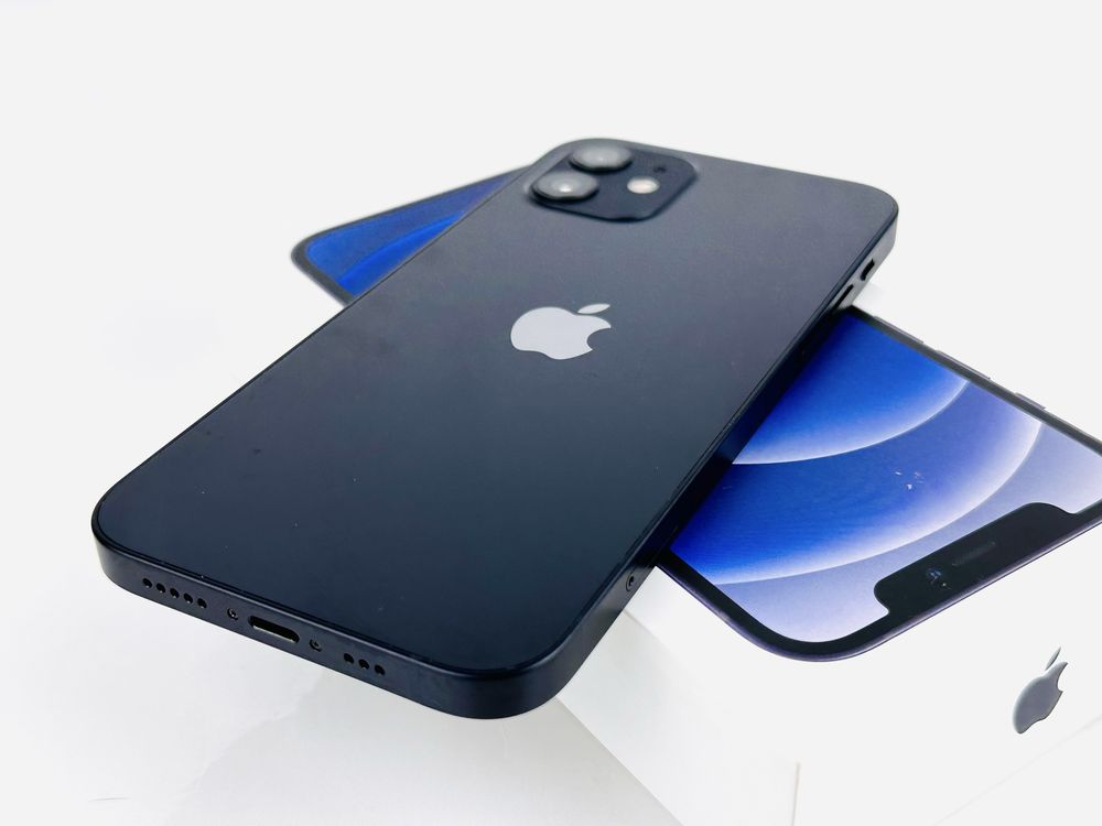 Apple iPhone 12 128GB Black 100% Батерия! Гаранция!