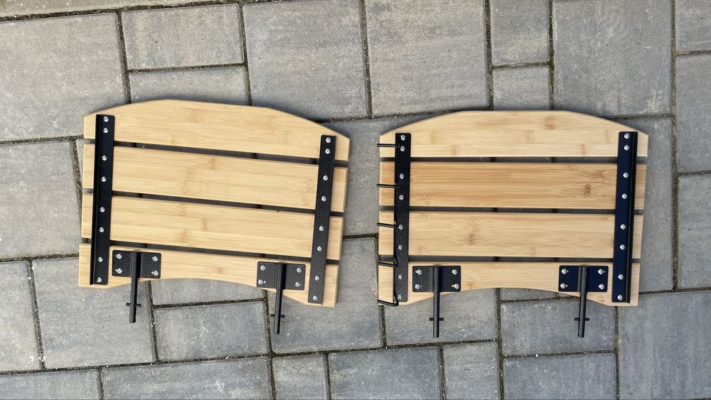 Mese din lemn de bambus pentru gratar Kamado Bono 25”