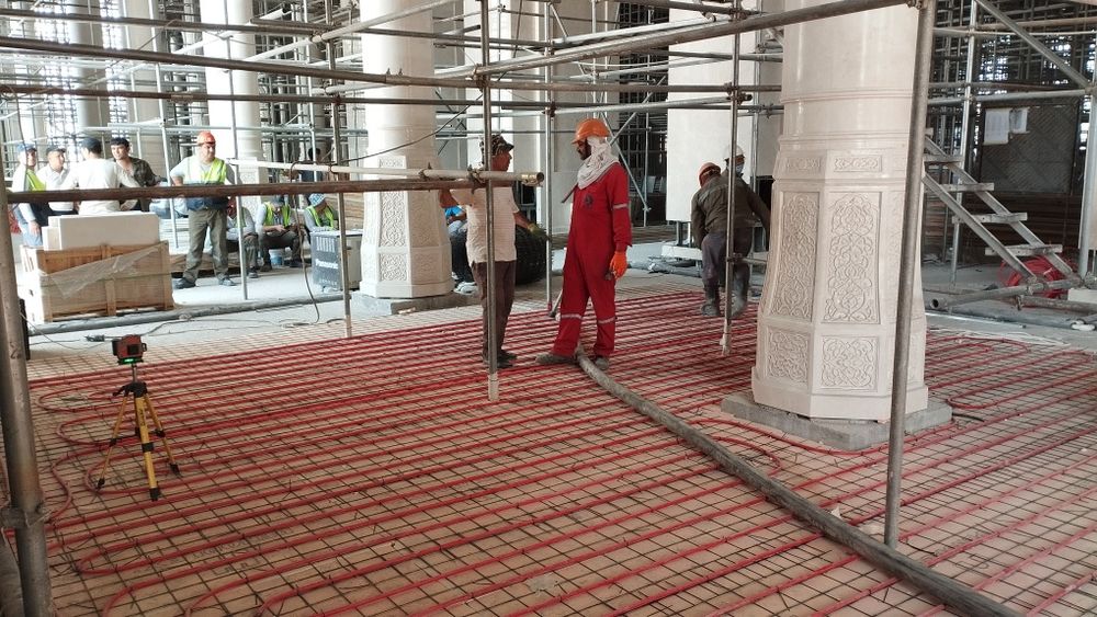 Полусухая стяжка пола