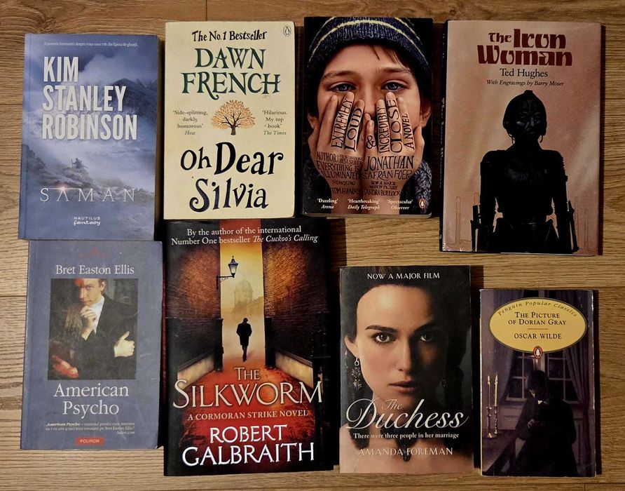 Set 8 carti celebre "must have" (EN) fantasy - citite o singura data