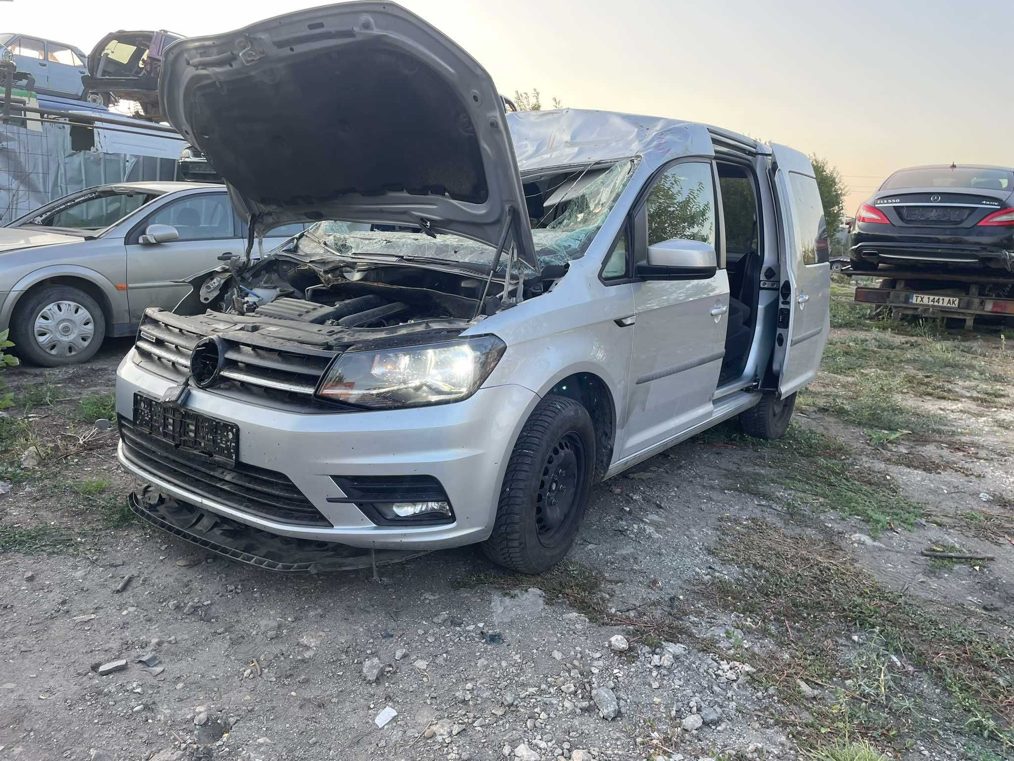 vw caddy 1.4 tsi cpw  метан дистроник на части кади 1.4 тси цпв