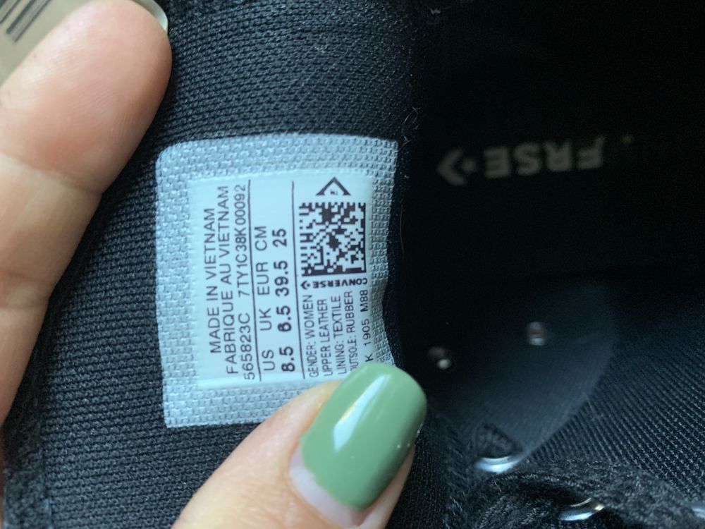 Кецове Converse 39,5 номер