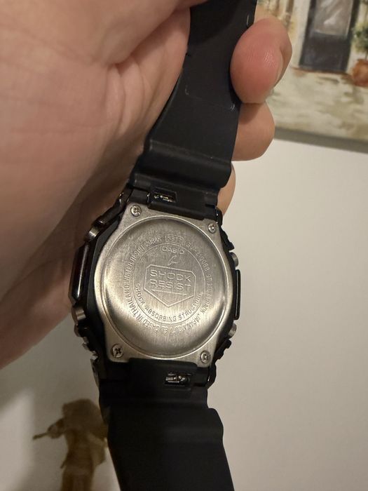 Ceas Casio G-Shock GM-2100BB-1AER in garantie