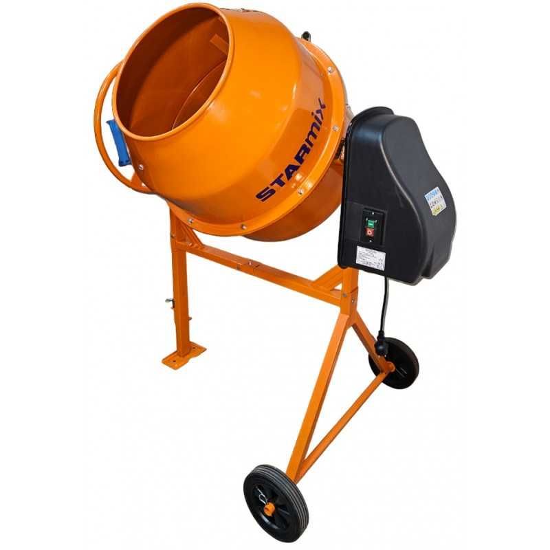 Betoniera Starmix 220lit motor 900W coroana si pinion de fonta