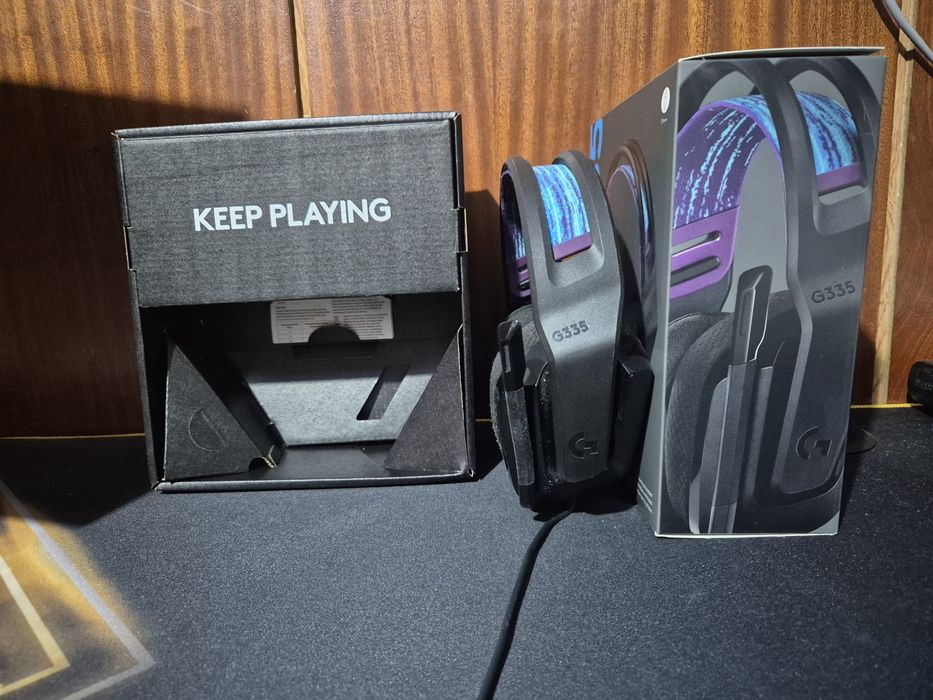 Logitech G335 - Геймърски слушалки в гаранция