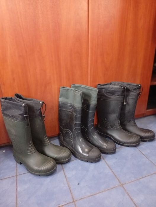 Сапоги резиновые новые