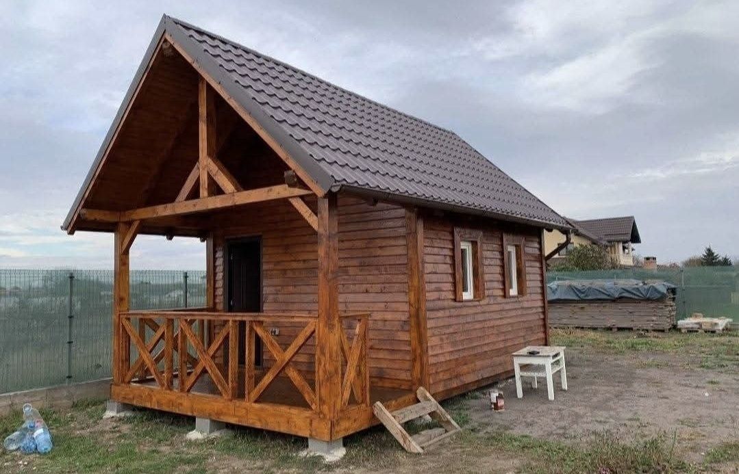 Vând cabane case  foișoare ori ce model dorește clientul..reducere zil