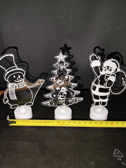 OUTLET ПРОМОЦИЯ ТРИ ЗА 15лв. Коледна украса LED свещички 3D