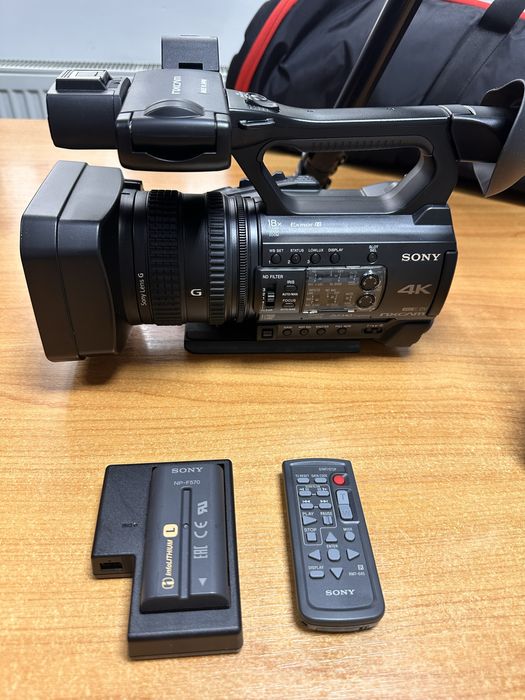 Camera video 4k pro SONY + trepied MANFROTTO