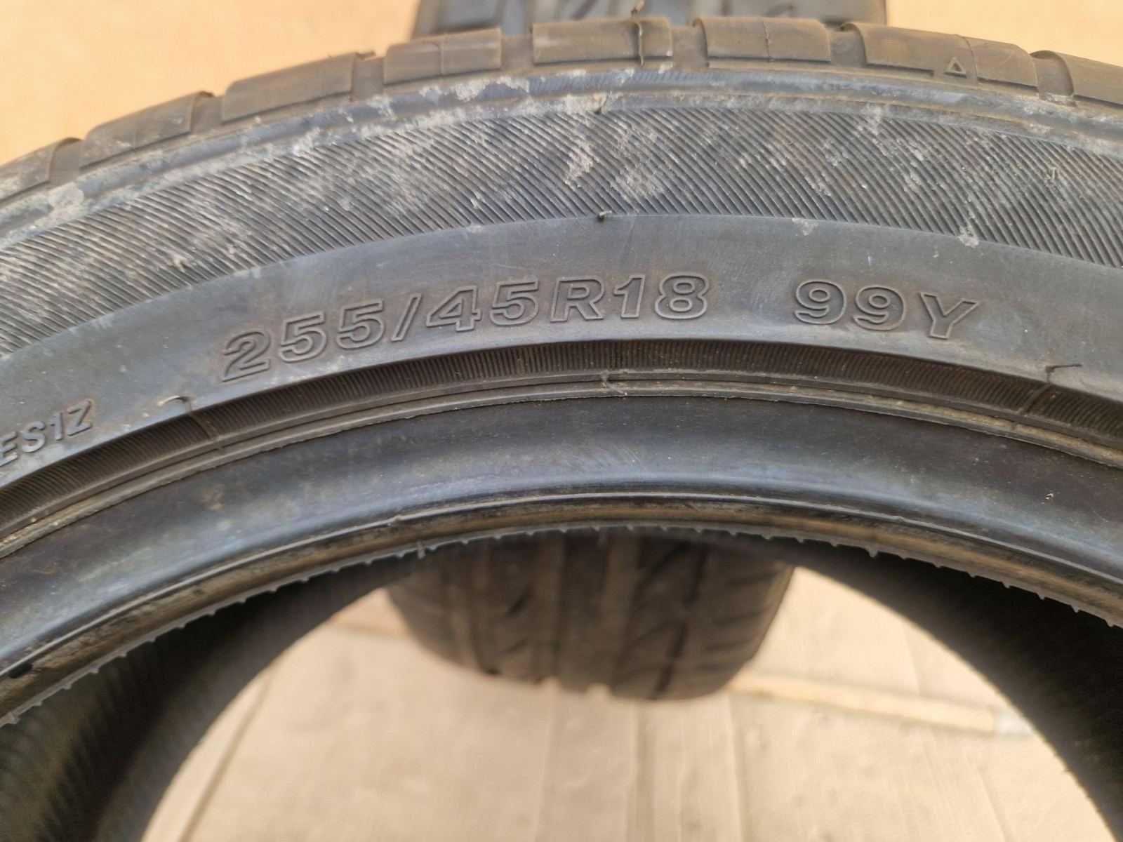 2 Bridgestone R18 255/45
летни гуми
DOT1117