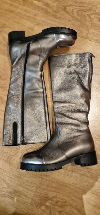 Продам сапоги из натуральной кожи Еврозима