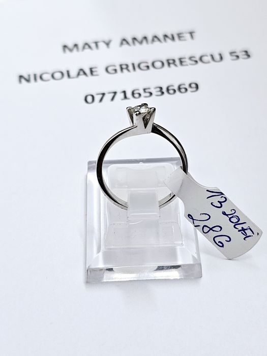 Maty Amanet Inel dama din aur 14 k 2.8 g cod 182