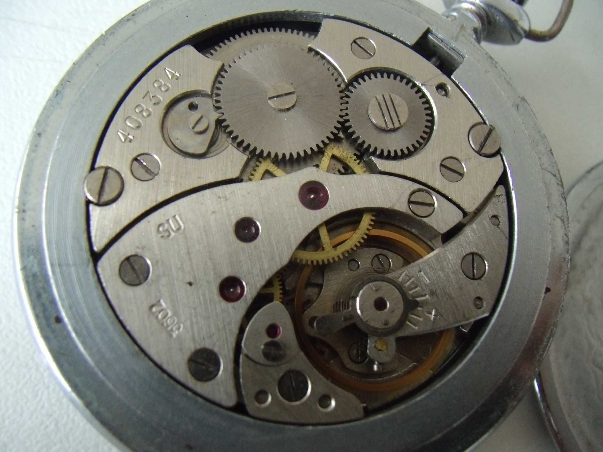 оф.7404 стар джобен часовник - Молния