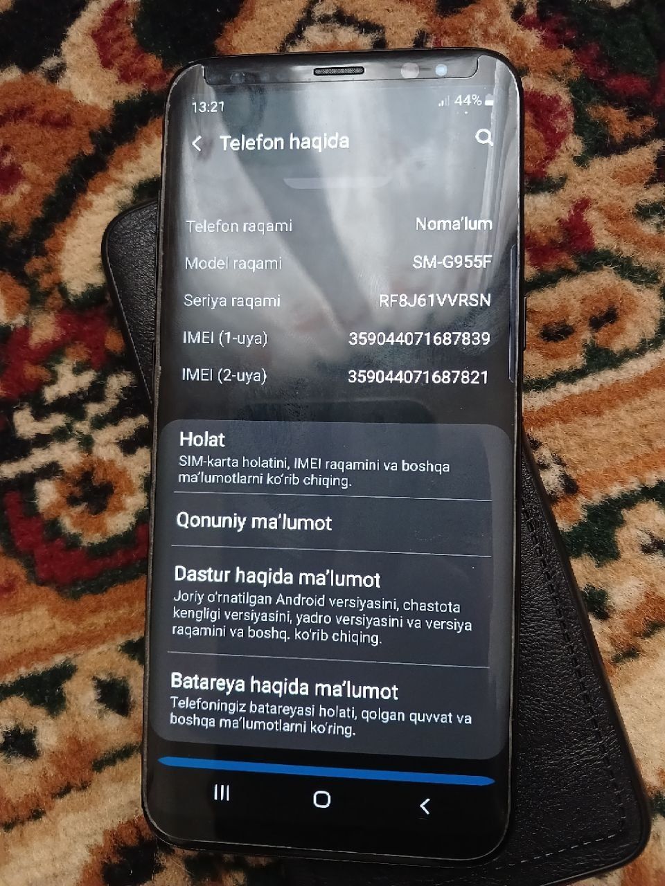 Samsung S8 ideal 4/64gb