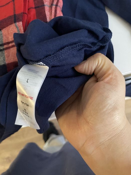 Еднакви мъжка и детска коледни нощници