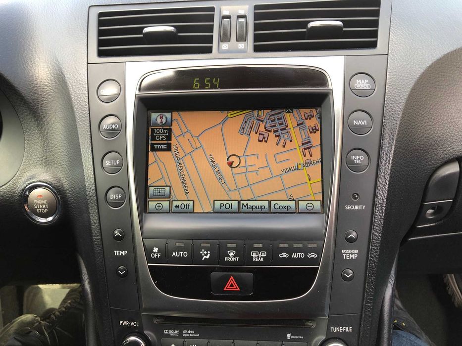 Русификация, доработка, прошивка Lexus GS350 GS460h, c 2008 до 2012 г