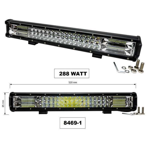 Халоген LED BAR, 288W, 52 см