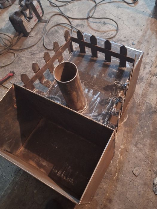 Печь на баню металл 6 мм