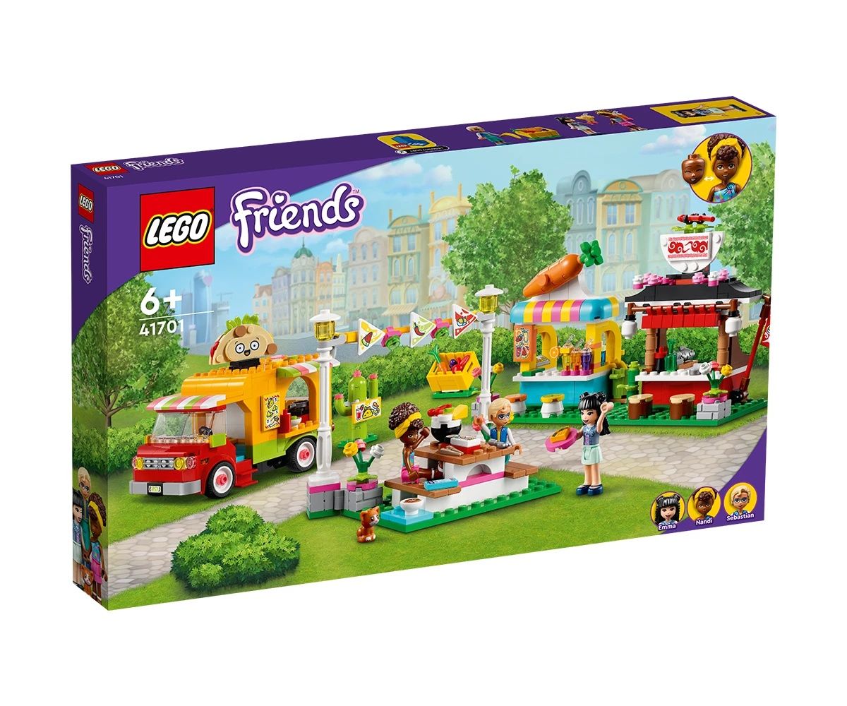 LEGO® Friends 41701 - Уличен пазар за храна