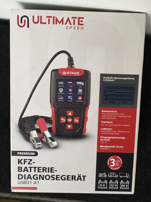 Tester baterie auto Ultimate Speed Nou
