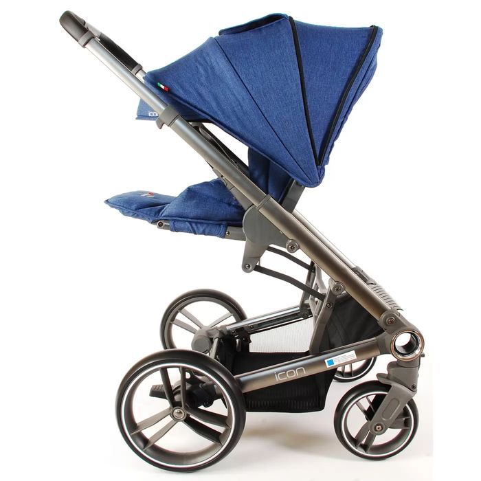 Коляска универсальная 2 в 1 Skillmax Icon 701-2, синий