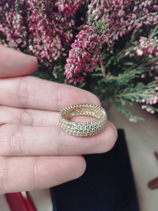 Inel aur 14k, cu pietre, mărime 51(11), 4gr