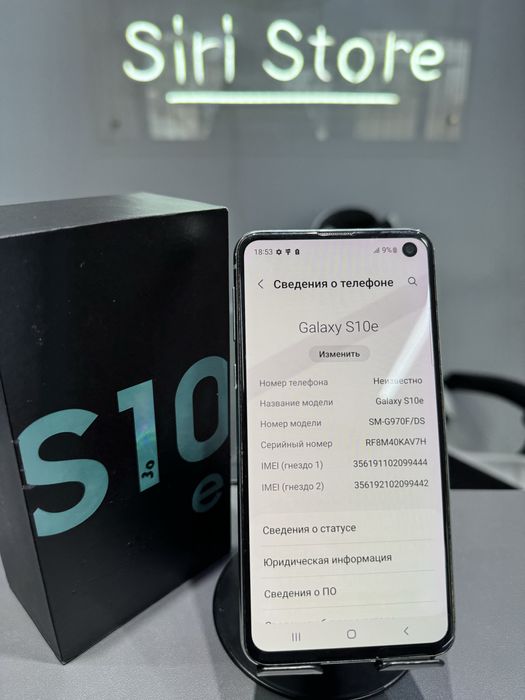 Samsung S10e 128gb ozu 6