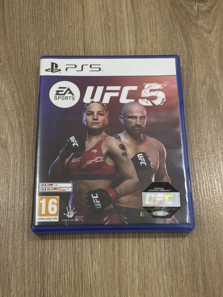UFC 5 PlayStation 5 диск игры