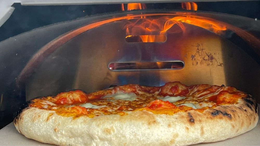 Cuptor Grozney pentru pizza napoletana 3 arzatoare!