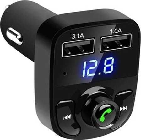 Трансмитер X8 Bluetooth, USB, FM предавател, MP3 плейър, Handsfree