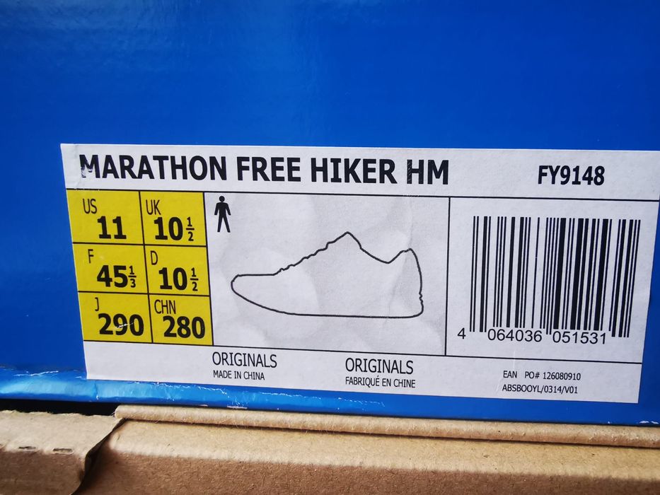 Adidas Marathon Free Hiker nr. 45