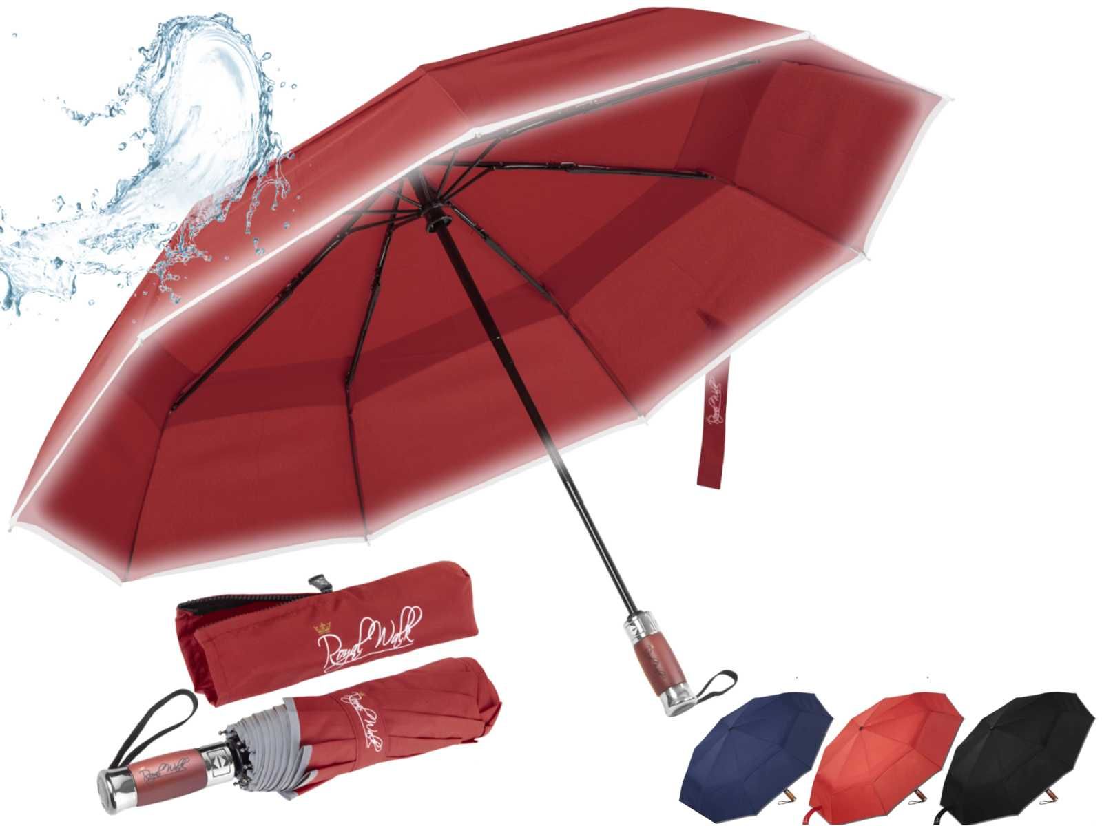 Umbrela de Lux, cu Deschidere si Inchidere Automata, Ventilata, 103cm