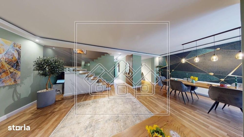 Casa 180 mp utili - mobilata si utilata modern - Selimbar