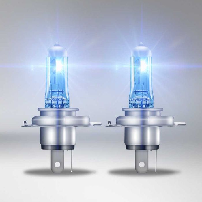 Комплект крушки за фарове със синя светлина H4 OSRAM