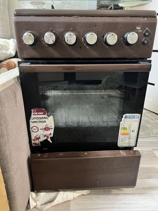 Газовая -электрическая плита  б/у