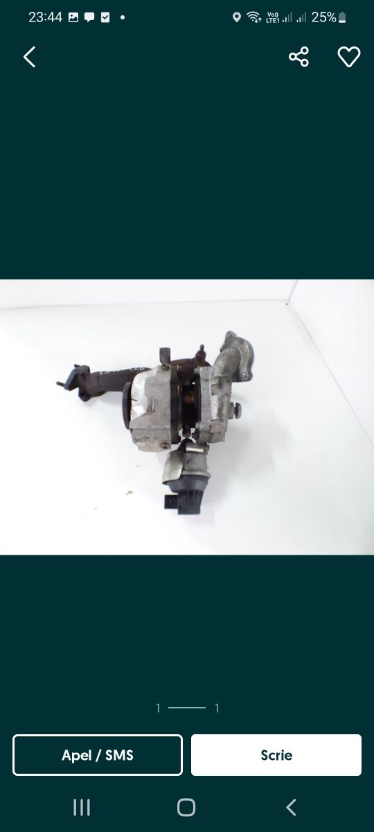 Turbina 2.0 tdi cbbb 170 cp