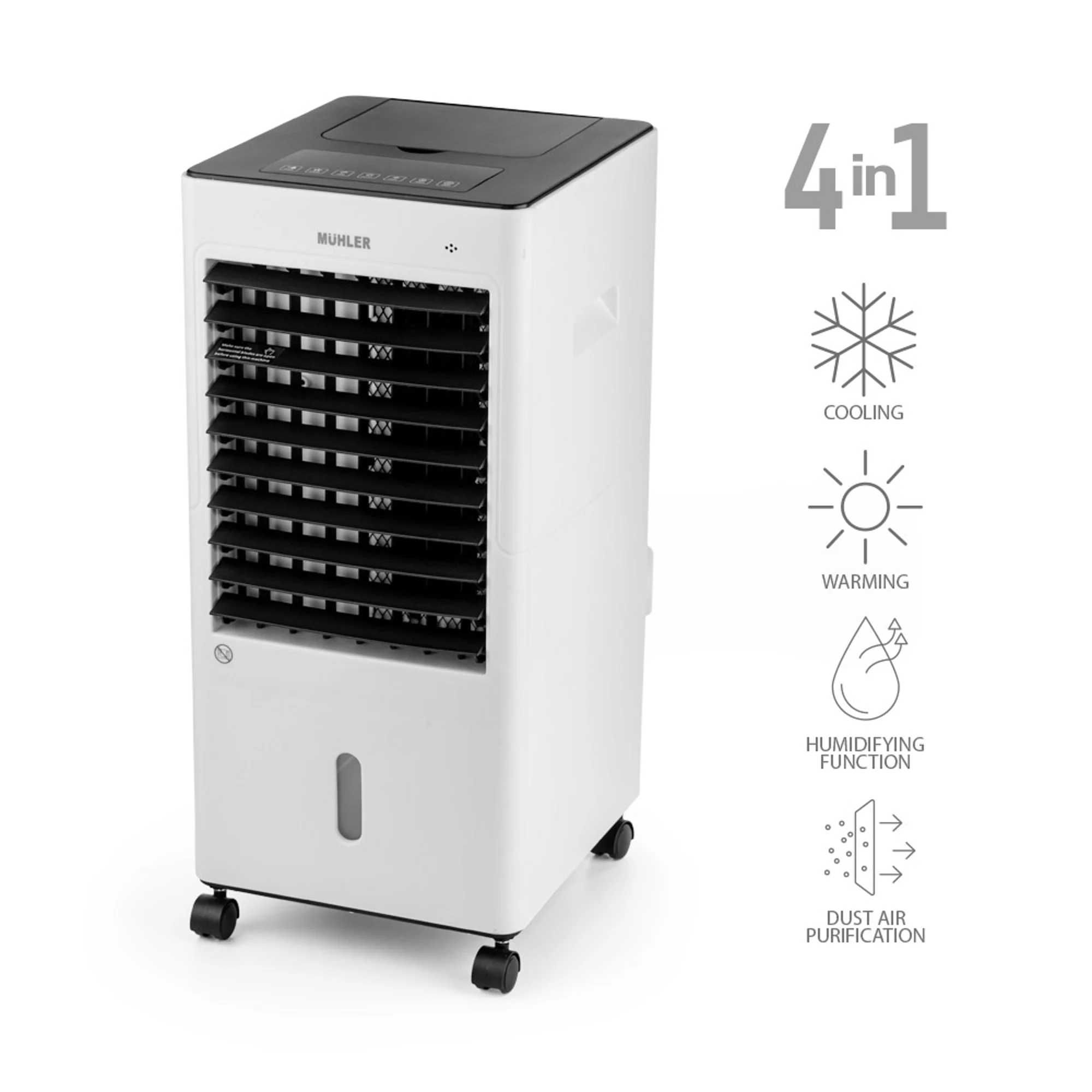 Muhler MC-6066H - Вашият мобилен охладител и отоплител!