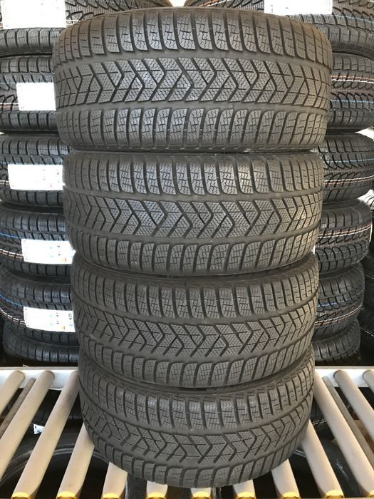 Set Anvelope Cauciucuri Iarna M+S 245 45 R18 Pirelli Profil 7mm ca noi