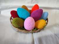 Ръчно изработени плетени играчки - Великденски яйца
