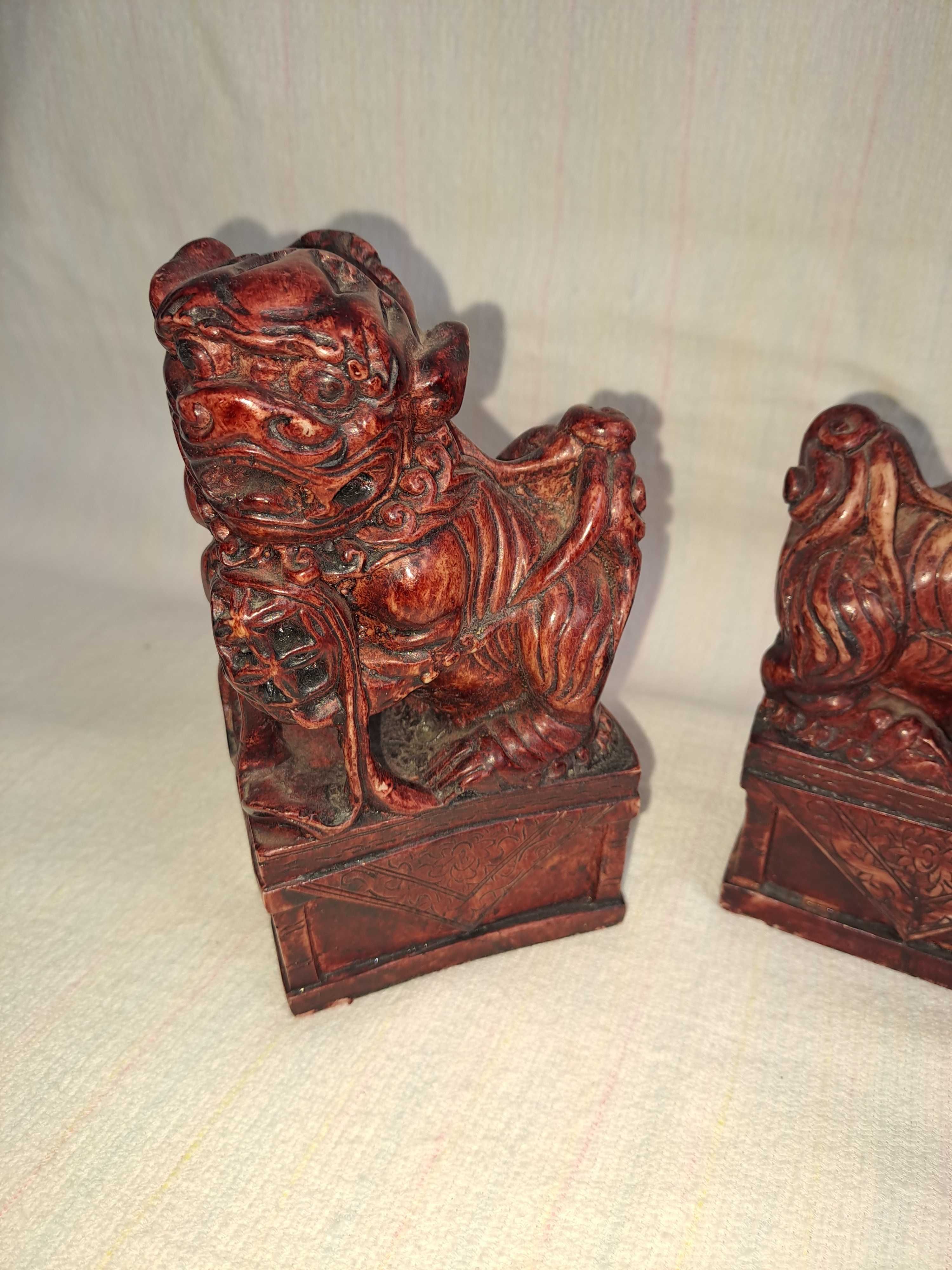 statueta caine fu rasina 15 cm cadou decor